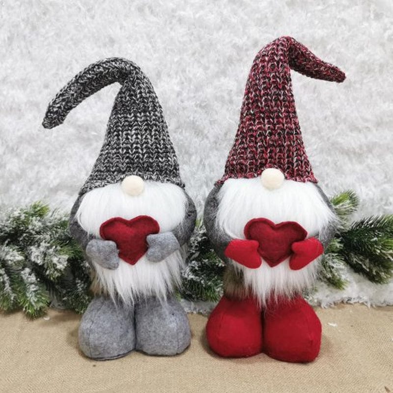 Zhaomeidaxi Valentines Day Decor Valentine Gnomes Plush Decorations Valentines Day Decoration Valentines Home Table Elf Gnomes Decor Ornaments Sweet Valentines Day Gifts Home & Garden > Decor > Seasonal & Holiday Decorations zhaomeidaxi Gray  