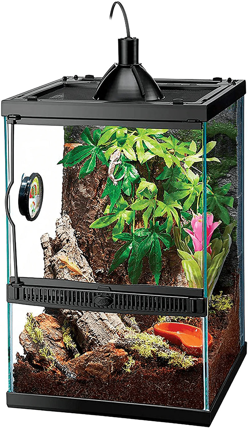 Zilla Tropical Reptile Vertical Starter Kit with Mini Halogen Lighting (ECOM) Animals & Pet Supplies > Pet Supplies > Reptile & Amphibian Supplies > Reptile & Amphibian Habitats Central Garden & Pet Default Title  