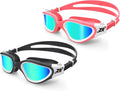 ZIONOR Kids Swim Goggles, 2 Packs G1MINI Polarized Swimming Goggles Girls/Boys Sporting Goods > Outdoor Recreation > Boating & Water Sports > Swimming > Swim Goggles & Masks ZIONOR Kids-polarized Whitegold + Pinkgold  