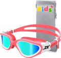 ZIONOR Kids Swim Goggles, G1MINI Polarized Swimming Goggles Comfort for Age 6-14 Sporting Goods > Outdoor Recreation > Boating & Water Sports > Swimming > Swim Goggles & Masks ZIONOR A2 (Polarized + Bright Mirrored Gold)  