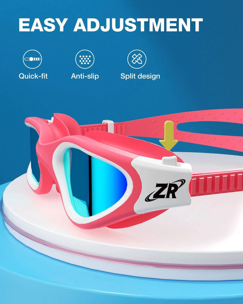 ZIONOR Kids Swim Goggles, G1MINI Polarized Swimming Goggles Comfort for Age 6-14 Sporting Goods > Outdoor Recreation > Boating & Water Sports > Swimming > Swim Goggles & Masks ZIONOR   
