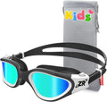 ZIONOR Kids Swim Goggles, G1MINI Polarized Swimming Goggles Comfort for Age 6-14 Sporting Goods > Outdoor Recreation > Boating & Water Sports > Swimming > Swim Goggles & Masks ZIONOR A0 (Polarized + Bright Mirrored Gold)  