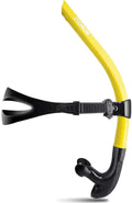 ZIONOR Snorkel Lap Swimming Swimmer Training Diving Snorkeling Comfortable Mouthpiece One-Way Purge Valve for Pool Open Water Sporting Goods > Outdoor Recreation > Boating & Water Sports > Swimming ZIONOR T1 Swim Snorkel-Yellow  