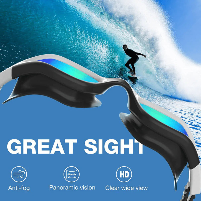 ZIONOR Swim Goggles, G1 Polarized Swimming Goggles Anti-Fog for Adult Men Women Sporting Goods > Outdoor Recreation > Boating & Water Sports > Swimming > Swim Goggles & Masks ZIONOR   