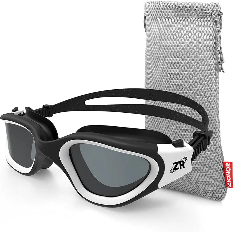 ZIONOR Swim Goggles, G1 Polarized Swimming Goggles Anti-Fog for Adult Men Women Sporting Goods > Outdoor Recreation > Boating & Water Sports > Swimming > Swim Goggles & Masks ZIONOR A3-g1-polarized Smoke Lens  