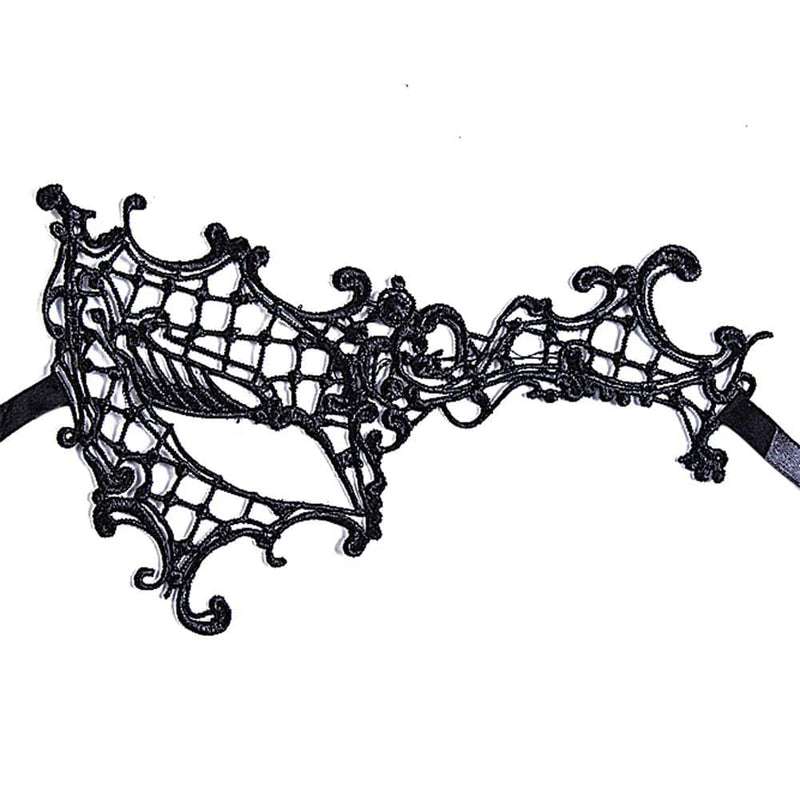 ZIYIXIN 1PCS Black Women Sexy Lace Eye Mask Party Masks for Masquerade Halloween Venetian Costumes Carnival Mask Apparel & Accessories > Costumes & Accessories > Masks ZIYIXIN 8 Half Sides 