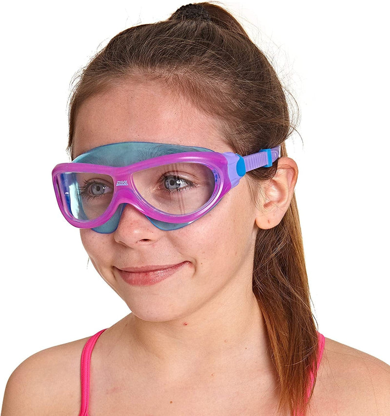 Zoggs Children'S Phantom Junior Swimming Goggle, Swim Mask with Anti-Fog and UV Protection Sporting Goods > Outdoor Recreation > Boating & Water Sports > Swimming > Swim Goggles & Masks Zoggs   