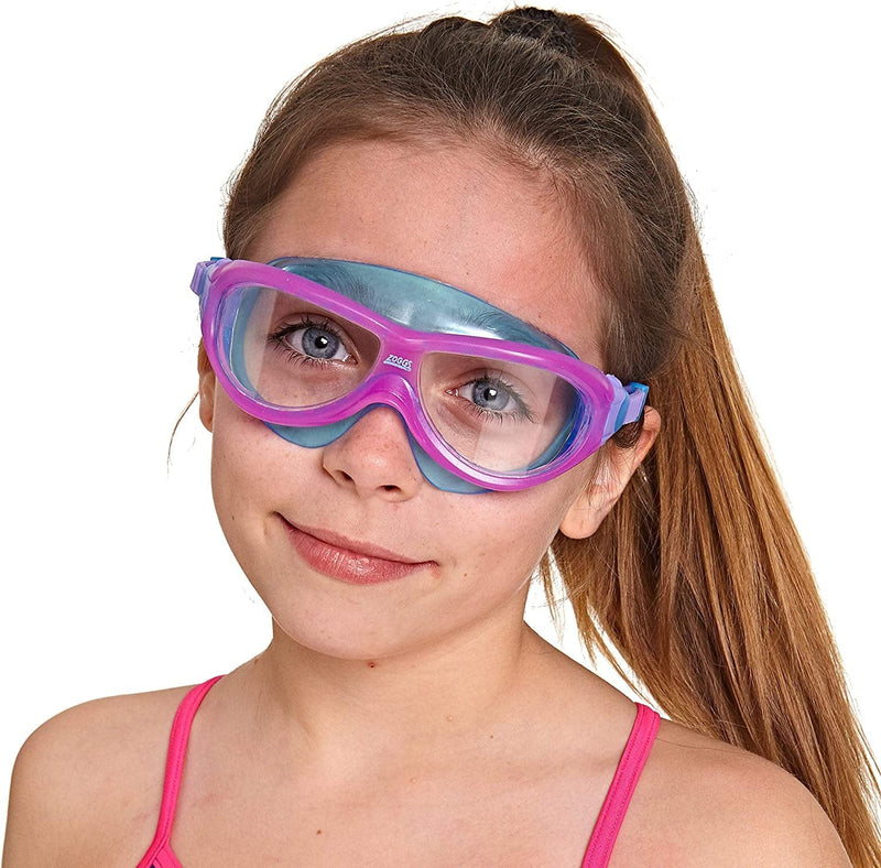 Zoggs Children'S Phantom Junior Swimming Goggle, Swim Mask with Anti-Fog and UV Protection Sporting Goods > Outdoor Recreation > Boating & Water Sports > Swimming > Swim Goggles & Masks Zoggs   