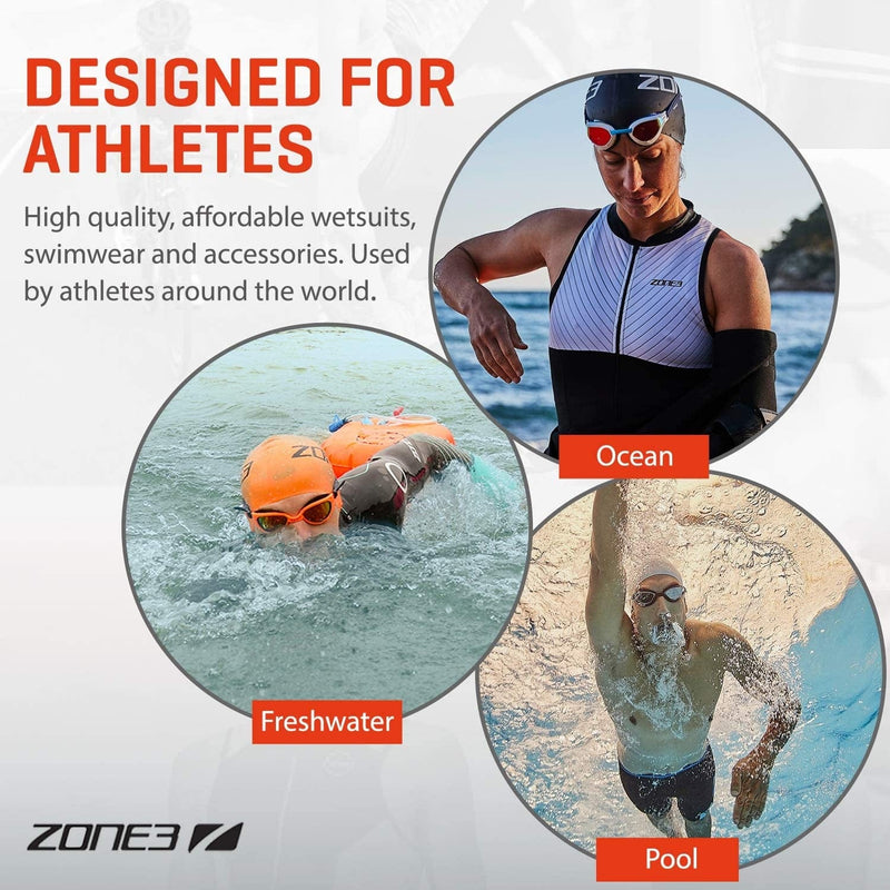 ZONE3 Men'S and Women'S Silicone Swim Cap - 48G Sporting Goods > Outdoor Recreation > Boating & Water Sports > Swimming > Swim Caps ZONE3   