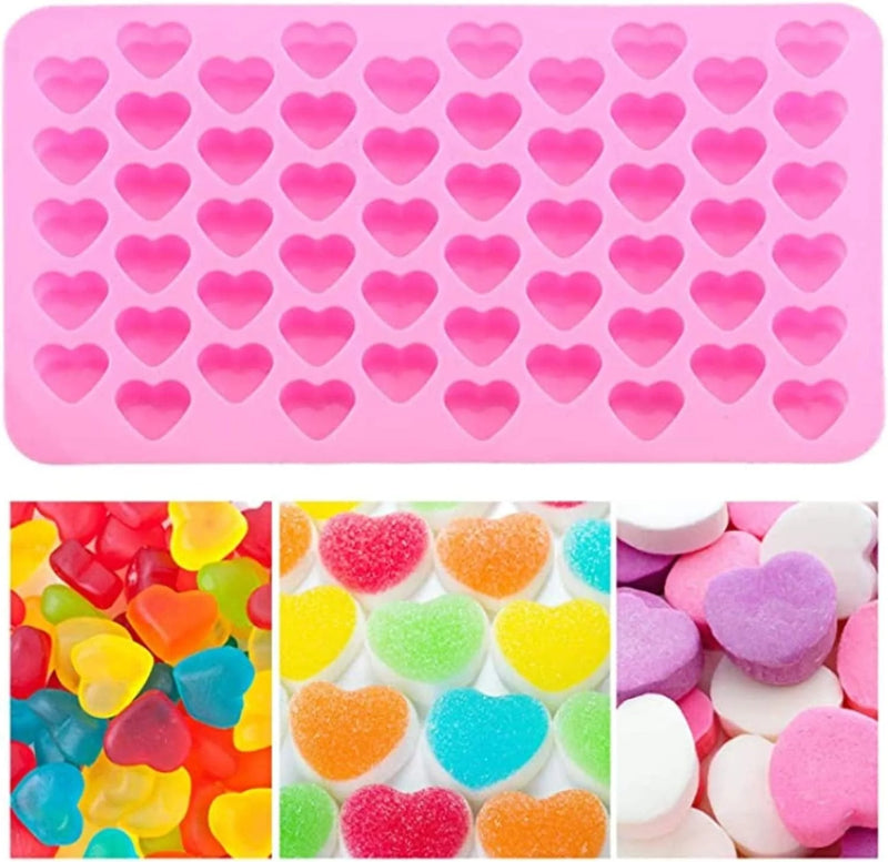 Zoomplus Diamond Heart Silicone Molds for Chocolate, Candy and French Dessert with 2 Mini Heart Shape Molds and 3 Greeting Cards, 3 Sets Non-Stick Easy Release Mousse Cake Decoration Molds for Baking Home & Garden > Kitchen & Dining > Cookware & Bakeware ZoomPlus   