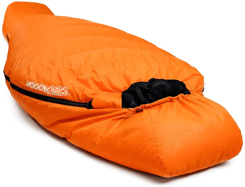 ZOOOBELIVES 10 Degree F Hydrophobic down Sleeping Bag for Adults - Lightweight and Compact 4-Season Mummy Bag for Backpacking, Camping, Mountaineering and Other Outdoor Activities – Alplive D1500 Sporting Goods > Outdoor Recreation > Camping & Hiking > Sleeping Bags ZOOOBELIVES   