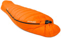ZOOOBELIVES 10 Degree F Hydrophobic down Sleeping Bag for Adults - Lightweight and Compact 4-Season Mummy Bag for Backpacking, Camping, Mountaineering and Other Outdoor Activities – Alplive D1500 Sporting Goods > Outdoor Recreation > Camping & Hiking > Sleeping Bags ZOOOBELIVES Orange L side zipper  