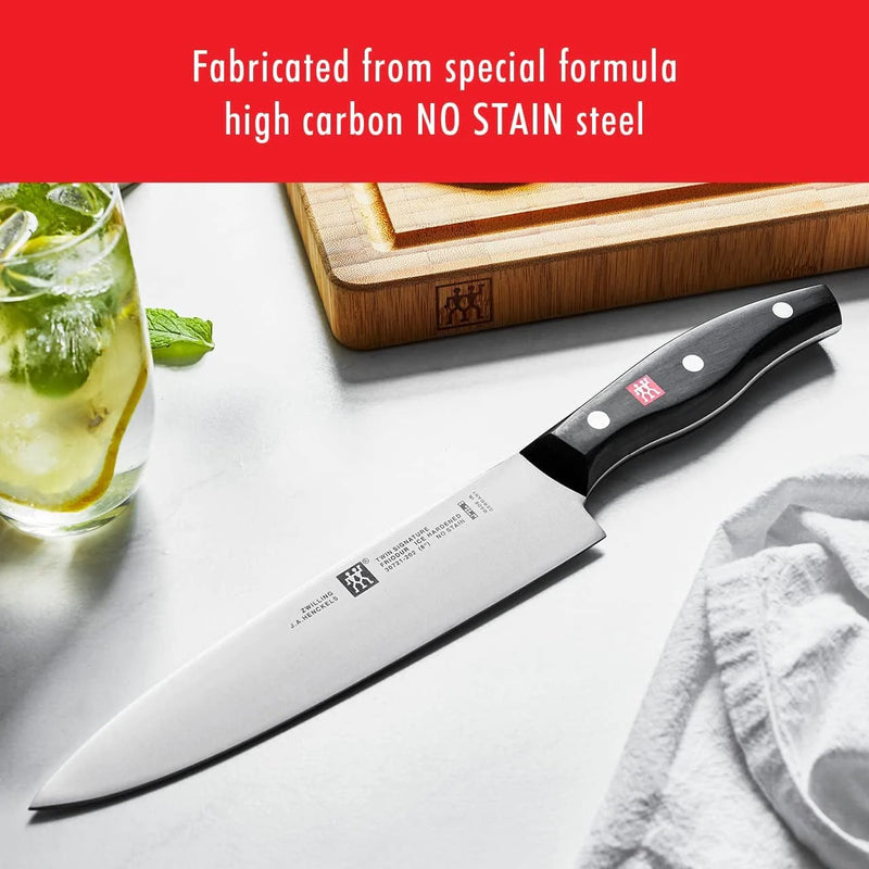 ZWILLING Twin Signature 19-Piece German Knife Set with Block, Razor-Sharp, Made in Company-Owned German Factory with Special Formula Steel Perfected for Almost 300 Years, Dishwasher Safe Home & Garden > Kitchen & Dining > Kitchen Tools & Utensils > Kitchen Knives Henckels   