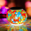 Zyliwoo Color Changing Solar Powered Mosaic Glass Ball Garden Lights, Solar Table Light Waterproof, Solar LED Night Light for Garden, Terrace, Party, Yard, Outdoor/Indoor Decoration, Ideal Gift Home & Garden > Lighting > Lamps ZYLiWoo Mosaic Glass  
